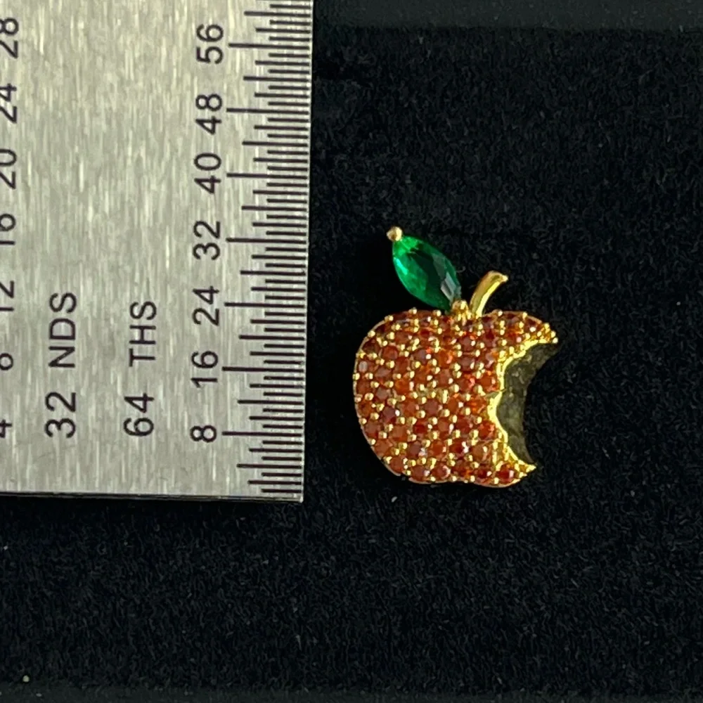 Eye Candy LA Apple Earrings